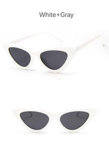 Load image into Gallery viewer, Women Elegant Black Summer Sunglasses Stylish New Popular Cat Eye Design Sunglasses For Woman New Small Eyewear Shades For Women Retro Summer Design Glasses