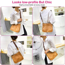 Load image into Gallery viewer, Women Fashion Leather Crossbody Bag