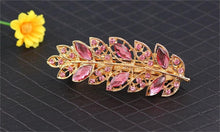 Load image into Gallery viewer, Women Fashion Rhinestone Horsetail Hairpin Spring Clip Ladies Luxury Jewelry Crystal Side Clip Gorgeous Ponytail Holder Hair Accessories For Women