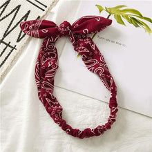 Load image into Gallery viewer, Women Fashion Sweet Retro Print Headbands