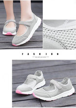 Load image into Gallery viewer, Women Flat Casual Fashion Breathable Mesh Tenis Shoes Women Summer Flat Soft Fashion Lightweight Slip-On Super Light Women Shoes