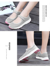 Load image into Gallery viewer, Women Flat Casual Fashion Breathable Mesh Tenis Shoes Women Summer Flat Soft Fashion Lightweight Slip-On Super Light Women Shoes