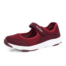 Load image into Gallery viewer, Women Flat Casual Fashion Breathable Mesh Tenis Shoes Women Summer Flat Soft Fashion Lightweight Slip-On Super Light Women Shoes