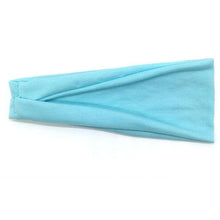 Load image into Gallery viewer, Women Headband Solid Color Twist Cotton Wide Turban Twisted Knotted Headwrap Girls Hairband Fashion Scrunchies Gorgeous Hair Accessories For Women