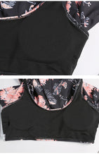 Load image into Gallery viewer, Women High Waist Bikini Plus Size Swimwear Summer Swimsuit Beach Bathing Suit Ruffle Bikini Floral Printed Ruffle High Waist Bikini Set Women's Tummy Control Bathing Suit Swimsuit Flounce Peplum