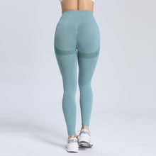 Load image into Gallery viewer, Women High Waist Leggings Female Gym Workout Legging Seamless Leggings Women Push Up Sport Girls Tight Bottom Lift Leggings Yoga Pants Fitness Fashion Push Up Seamless Leggings Breathable Workout Pants