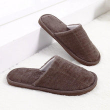 Load image into Gallery viewer, Women Indoor House Plush Soft Cute Cotton Slippers Shoes Non-slip Floor Home Slippers Slides For Bedroom Memory Foam Slippers Scuff Outdoor Indoor Warm Plush Bedroom Shoes With Fur Lining
