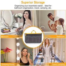 Load image into Gallery viewer, Women Lady Travel Insert Handbag Organizer Makeup Bags