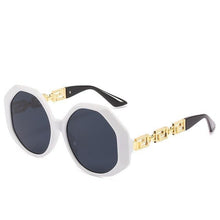Load image into Gallery viewer, Women Large Hexagon Inspired Sunglasses Fashionable Big Frame & Polygonal Ladies Sunglasses Classic Retro Shape Street Shooting Sunglasses For Men And Women Sunglasses