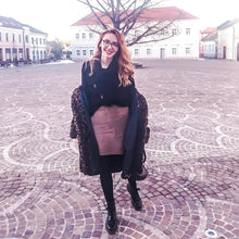 Load image into Gallery viewer, Women Long Sleeve Asymmetric Wrap Pullover Sweater Jumper Tops