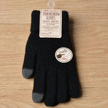 Load image into Gallery viewer, Women New Wool Knitted Gloves Winter Warm Thick Touch Screen Gloves Solid Mittens For Women For Winter Gloves Winter Touch Screen Gloves for Women and Men