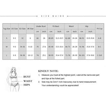 Load image into Gallery viewer, Women One Size Bright Color Swimwear Women's Bikini Pure Color Micro Bikini Charming Bra Bottom Swimsuits New Summer Style Lady Bandage Bikini Set Push-up Bra Bathing Suit Swimsuit