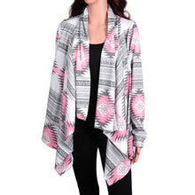Load image into Gallery viewer, Women Open Front Long Sleeve Cardigan