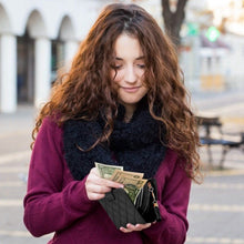 Load image into Gallery viewer, Women PU Leather Clutch Wallet