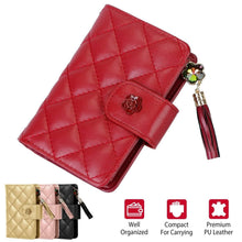 Load image into Gallery viewer, Women PU Leather Clutch Wallet