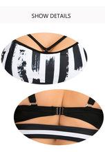 Load image into Gallery viewer, Women Push Up Bikini Sets Swimwear Women Swimsuit Plus Larges Size Bathing Swimming Suits Beachwear Women's Swimsuits Halter Push Up Bikini Two Piece Bathing Suits Women Plus Size Bikini