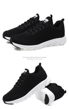 Load image into Gallery viewer, Women Running Sneakers Breathable Women Flat Shoes Lightweight Casual Lace-up Casual Light Sneaker Outdoor Breathable Mesh Fashion Sports Womens Sneakers