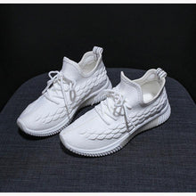 Load image into Gallery viewer, Women Running Sneakers Shoes Vulcanized Women's Casual Flats Elegant Soft Walking Shoes Breathable Non Slip Tennis Athletic Shoe For Casual Gym And Work
