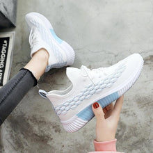 Load image into Gallery viewer, Women Running Sneakers Shoes Vulcanized Women's Casual Flats Elegant Soft Walking Shoes Breathable Non Slip Tennis Athletic Shoe For Casual Gym And Work