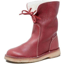 Load image into Gallery viewer, Women's Casual Shoes Sports Women's Flat Shoes High Top Elastic Boots Walking Shoes Trail Running Winter Boots Thermal Snow Outdoor Mid Calf Rain Booties With Warm Fur