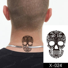 Load image into Gallery viewer, Women's Different Stickers Tattoo Temporary Waterproof Neck Arm Leg Tattoo Colorful Design