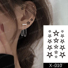 Load image into Gallery viewer, Women's Different Stickers Tattoo Temporary Waterproof Neck Arm Leg Tattoo Colorful Design