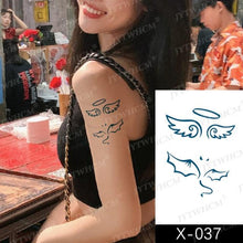 Load image into Gallery viewer, Women's Different Stickers Tattoo Temporary Waterproof Neck Arm Leg Tattoo Colorful Design