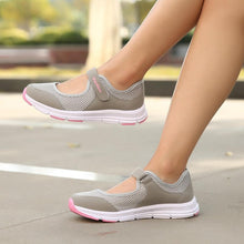 Load image into Gallery viewer, Women's Elegant Walking Shoes Flat Outdoor Comfortable Breathable Casual Soft Sole Lightweight Sport Running Fashion Breathable Mesh Womens Espadrilles