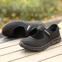 Load image into Gallery viewer, Women's Elegant Walking Shoes Flat Outdoor Comfortable Breathable Casual Soft Sole Lightweight Sport Running Fashion Breathable Mesh Womens Espadrilles