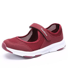 Load image into Gallery viewer, Women's Elegant Walking Shoes Flat Outdoor Comfortable Breathable Casual Soft Sole Lightweight Sport Running Fashion Breathable Mesh Womens Espadrilles