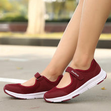 Load image into Gallery viewer, Women's Elegant Walking Shoes Flat Outdoor Comfortable Breathable Casual Soft Sole Lightweight Sport Running Fashion Breathable Mesh Womens Espadrilles