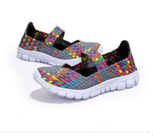 Load image into Gallery viewer, Women's Espadrilles Casual Shoes Spring Comfortable Sneakers Breathable Flat Shoes Summer Outdoor Slip On Fashion Breathable Mesh Casual Shoes Flat Shoes Women Espadrille
