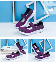 Load image into Gallery viewer, Women's Espadrilles Casual Shoes Spring Comfortable Sneakers Breathable Flat Shoes Summer Outdoor Slip On Fashion Breathable Mesh Casual Shoes Flat Shoes Women Espadrille