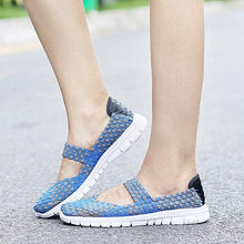 Load image into Gallery viewer, Women's Espadrilles Casual Shoes Spring Comfortable Sneakers Breathable Flat Shoes Summer Outdoor Slip On Fashion Breathable Mesh Casual Shoes Flat Shoes Women Espadrille