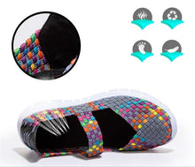 Load image into Gallery viewer, Women's Espadrilles Casual Shoes Spring Comfortable Sneakers Breathable Flat Shoes Summer Outdoor Slip On Fashion Breathable Mesh Casual Shoes Flat Shoes Women Espadrille