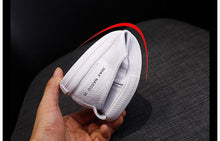 Load image into Gallery viewer, Women's Genuine Leather Sneakers Casual Fashionable Sports Shoes Vulcanized Woman Summer Flat Shoe Leather Women Lace Up Casual Shoes White Fashion Sneakers