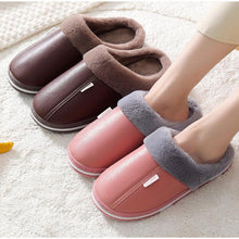 Load image into Gallery viewer, Women's Home Slippers Plush Warm House Shoes Non-Slip Soft Winter Indoors Bedroom Couples Floor Slipper Comfy Warm Memory Foam Faux Fur Indoor Outdoor Non Slip Winter Home Shoes