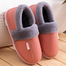 Load image into Gallery viewer, Women's Home Slippers Plush Warm House Shoes Non-Slip Soft Winter Indoors Bedroom Couples Floor Slipper Comfy Warm Memory Foam Faux Fur Indoor Outdoor Non Slip Winter Home Shoes