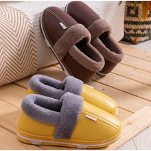 Load image into Gallery viewer, Women's Home Slippers Plush Warm House Shoes Non-Slip Soft Winter Indoors Bedroom Couples Floor Slipper Comfy Warm Memory Foam Faux Fur Indoor Outdoor Non Slip Winter Home Shoes