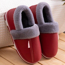 Load image into Gallery viewer, Women's Home Slippers Plush Warm House Shoes Non-Slip Soft Winter Indoors Bedroom Couples Floor Slipper Comfy Warm Memory Foam Faux Fur Indoor Outdoor Non Slip Winter Home Shoes
