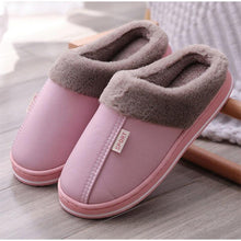 Load image into Gallery viewer, Women's Home Slippers Plush Warm House Shoes Non-Slip Soft Winter Indoors Bedroom Couples Floor Slipper Comfy Warm Memory Foam Faux Fur Indoor Outdoor Non Slip Winter Home Shoes