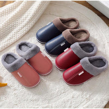 Load image into Gallery viewer, Women's Home Slippers Plush Warm House Shoes Non-Slip Soft Winter Indoors Bedroom Couples Floor Slipper Comfy Warm Memory Foam Faux Fur Indoor Outdoor Non Slip Winter Home Shoes