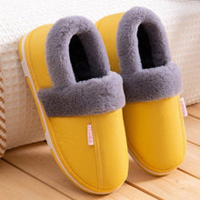 Load image into Gallery viewer, Women's Home Slippers Plush Warm House Shoes Non-Slip Soft Winter Indoors Bedroom Couples Floor Slipper Comfy Warm Memory Foam Faux Fur Indoor Outdoor Non Slip Winter Home Shoes