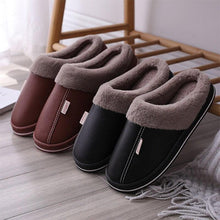 Load image into Gallery viewer, Women's Home Slippers Plush Warm House Shoes Non-Slip Soft Winter Indoors Bedroom Couples Floor Slipper Comfy Warm Memory Foam Faux Fur Indoor Outdoor Non Slip Winter Home Shoes