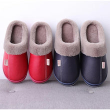 Load image into Gallery viewer, Women's Home Slippers Plush Warm House Shoes Non-Slip Soft Winter Indoors Bedroom Couples Floor Slipper Comfy Warm Memory Foam Faux Fur Indoor Outdoor Non Slip Winter Home Shoes