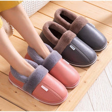 Load image into Gallery viewer, Women's Home Slippers Plush Warm House Shoes Non-Slip Soft Winter Indoors Bedroom Couples Floor Slipper Comfy Warm Memory Foam Faux Fur Indoor Outdoor Non Slip Winter Home Shoes