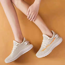Load image into Gallery viewer, Women's Running Summer Woven Sports Sneakers Fashion Casual Shoe Breathable Mesh Walking Shoes Non Slip Lightweight Breathable Mesh Running Shoes Comfortable Design