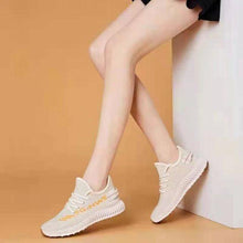 Load image into Gallery viewer, Women's Running Summer Woven Sports Sneakers Fashion Casual Shoe Breathable Mesh Walking Shoes Non Slip Lightweight Breathable Mesh Running Shoes Comfortable Design