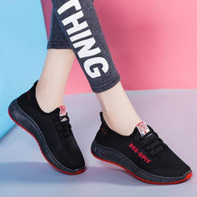 Load image into Gallery viewer, Women's Running Summer Woven Sports Sneakers Fashion Casual Shoe Breathable Mesh Walking Shoes Non Slip Lightweight Breathable Mesh Running Shoes Comfortable Design
