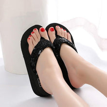 Load image into Gallery viewer, Women's Sandals Summer Slippers Elegant Butterfly Shoes Open Toe Fashion Comfortable Elegant Platform Shoes Pink Sandals For Women Dressy Modern Thick Platform Sandals